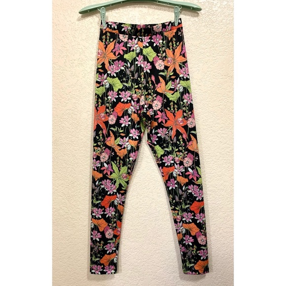 ASOS Floral High Rise Leggings - Picture 1 of 3